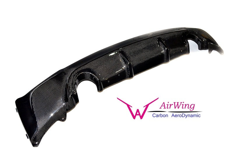 F22 - 3D Design style Carbon Rear Diffuser 4